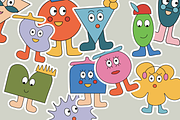 Abstract Characters Vector Bundle, a Person Illustration by melistudio (Thumbnail 4 of 11)