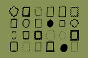 WINTER OVERLAYS | CHRISTMAS CLIPART, a Decorative Illustration by Favete Art (Thumbnail 11 of 21)