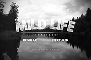 Mild Life Typeface, a Sans Serif Font by The Branded Quotes (Thumbnail 1 of 7)