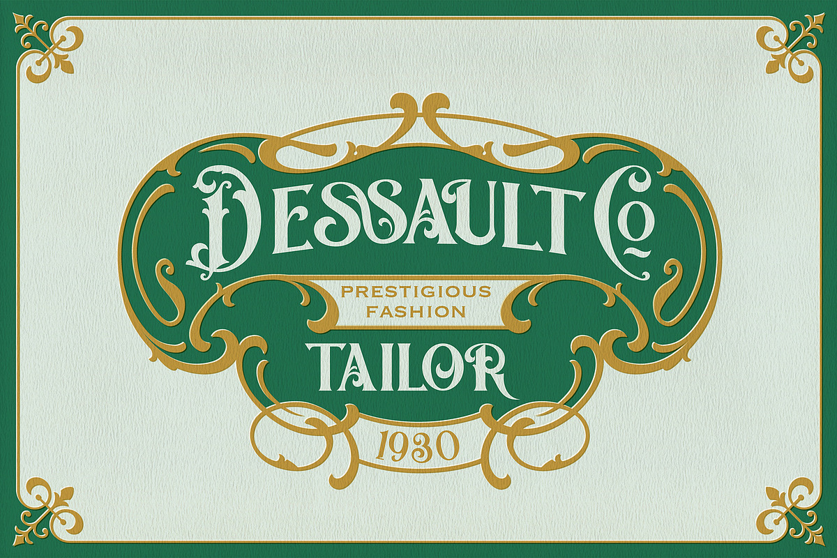 The Victorian Elders, a Serif Font by Burntilldead (Photo 5 of 11)