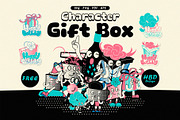 Happy Birthday Gift Box Characters, a Graphic by 159room.studio (Thumbnail 1 of 3)