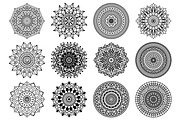 Set of 18 seamless pattern Mandala, a Pattern Graphic by NataLito (Thumbnail 11 of 11)