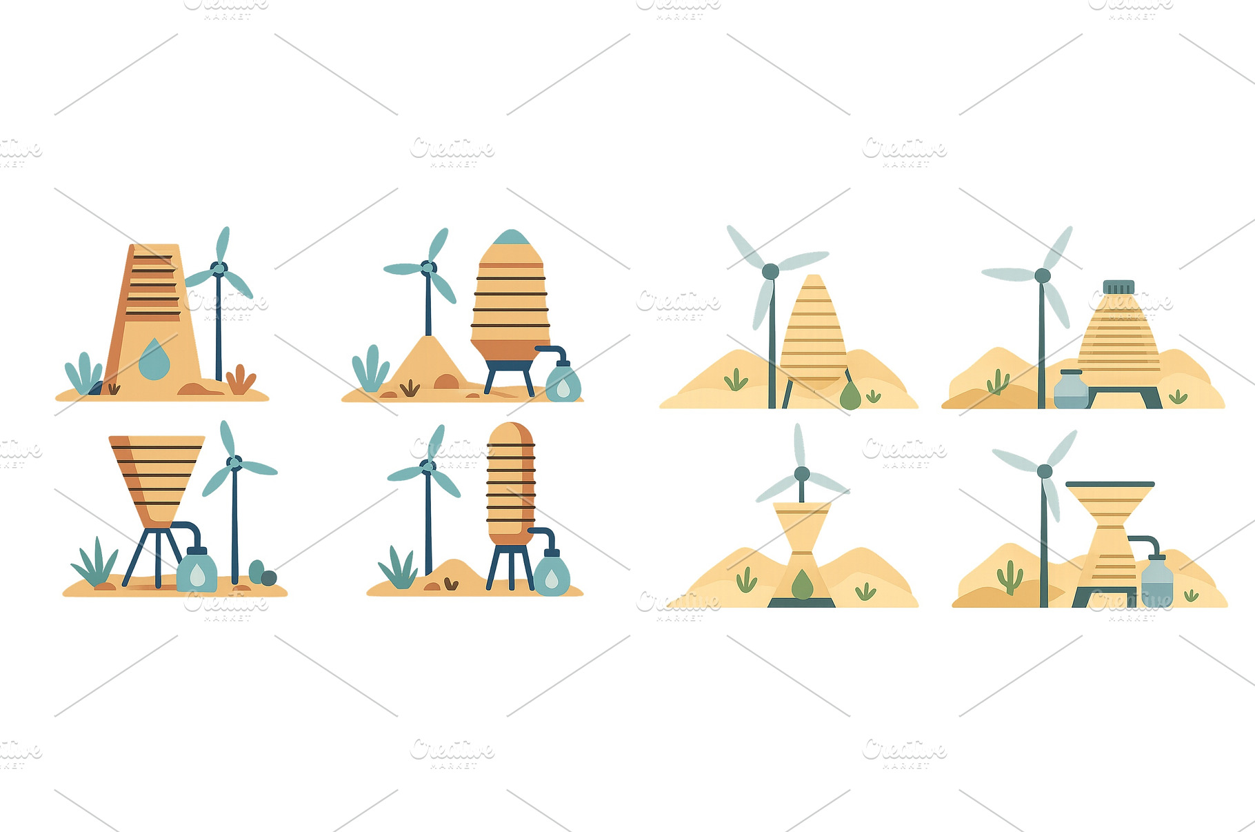 Modern renewable energy concepts, an Industrial Photo by ZinetroN
