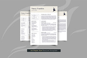 Canva Resume Template, a Resume Template by DesignDevisers (Thumbnail 5 of 10)