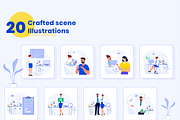 Science and Laboratory Illustrations, a Templates & Theme by Graphicdunk (Thumbnail 4 of 4)