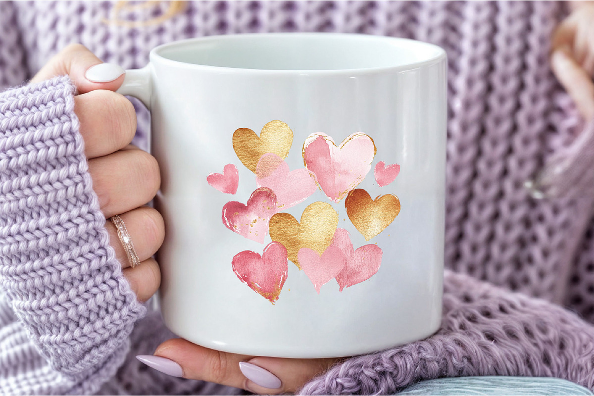 Pink Brush Strokes Clipart, an Illustration by DreamCafeArt (Photo 8 of 9)