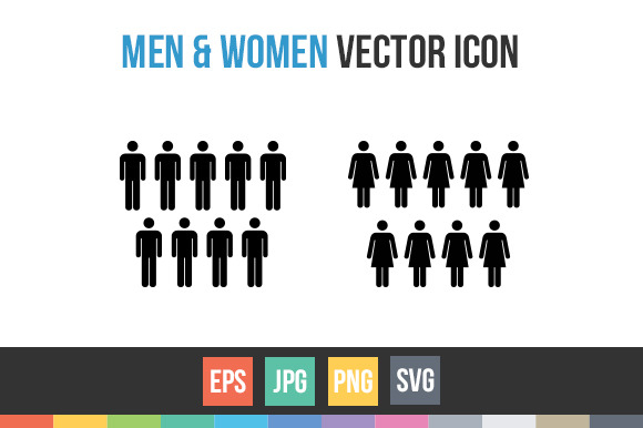 Male And Female Symbols Sign Vector
