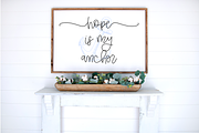 Honeybelle Calligraphy Script, a Script Font by Beck McCormick (Thumbnail 3 of 10)