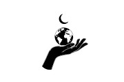 Hand Globe Silhouette Bundle, an Illustration by Designs_River (Thumbnail 10 of 31)