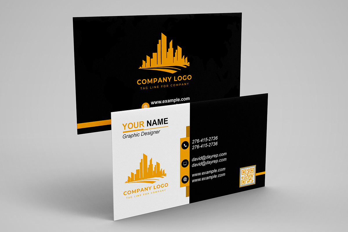 Realtor Agency Card PSD preview 3