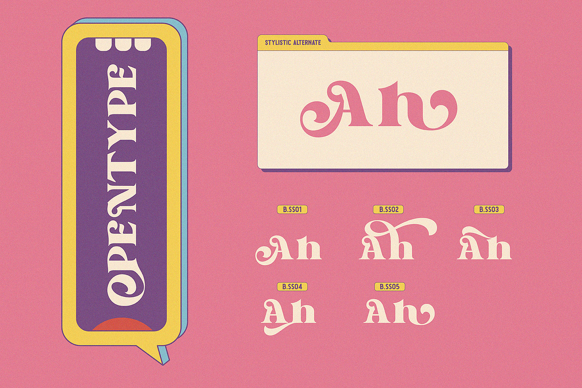 Pasta, a Serif Font by Burntilldead (Photo 7 of 11)