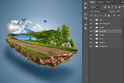 Off road with greenery landscape, an Illustration by Nomad (Thumbnail 5 of 5)