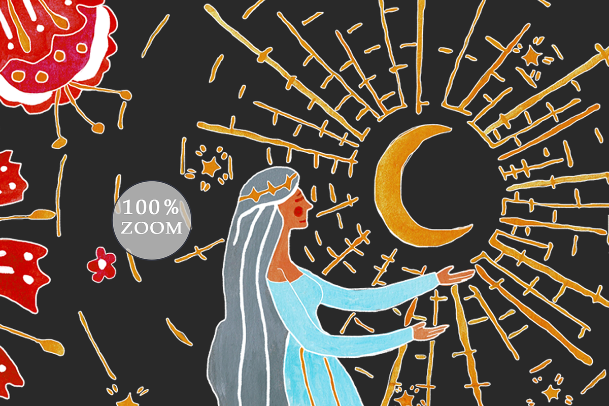 Fairy of Light Folklore, an Illustration by Arie Clares (Photo 2 of 11)