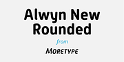 Alwyn New Rounded, a Sans Serif Font by Moretype (Thumbnail 1 of 5)