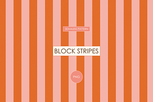 Block Stripes Seamless Pattern