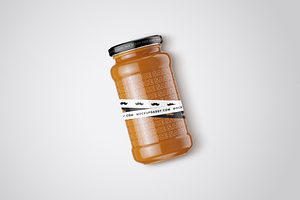 Food Jar Mockup