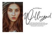 Megidame - Handwritten Signature, a Script Font by tebaltipislab (Thumbnail 10 of 10)