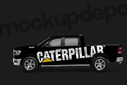 Dodge RAM Pickup Truck Mockup, a Mockup by mockupdepot (Thumbnail 3 of 5)