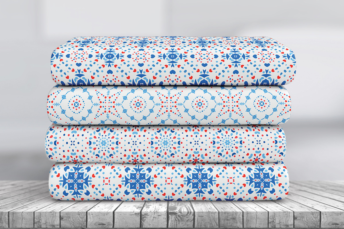 Floral Geometric Patterns, a Pattern Graphic by Amovitania (Photo 3 of 8)