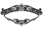 Vintage Ornament Frame Vector Bundle, an Illustration by Creativeshirt (Thumbnail 4 of 51)