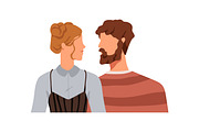 Diverse couples meeting set, a Person Illustration by Good Studio (Thumbnail 7 of 16)