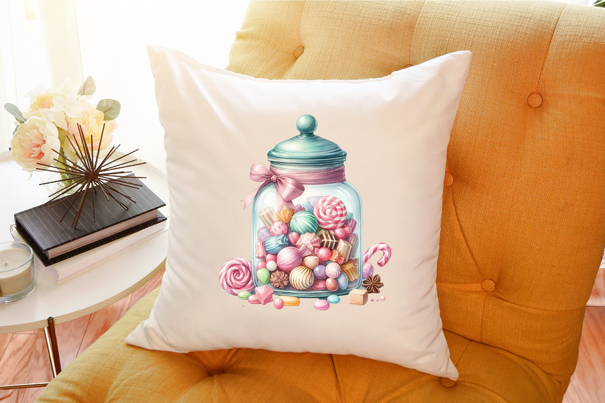 Watercolor Sweets Dessert Clipart, an Illustration by Sublimation Artist (Photo 4 of 6)