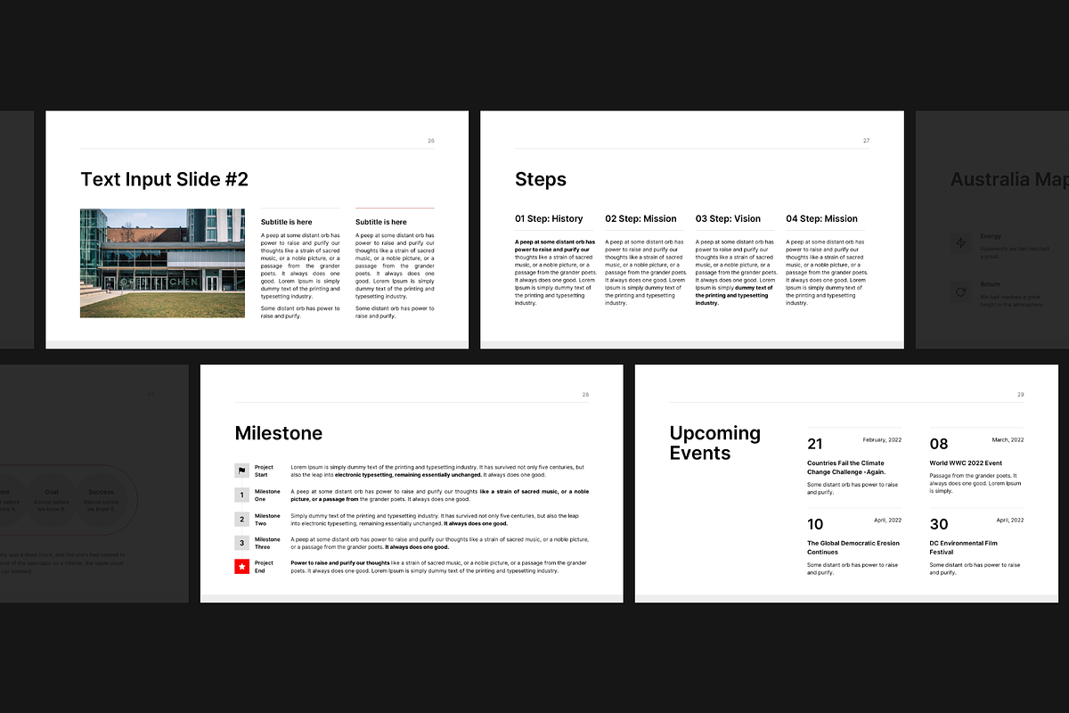 MNML - BUSINESS PLAN Template, a Presentation Template by MNML Agency (Photo 14 of 73)