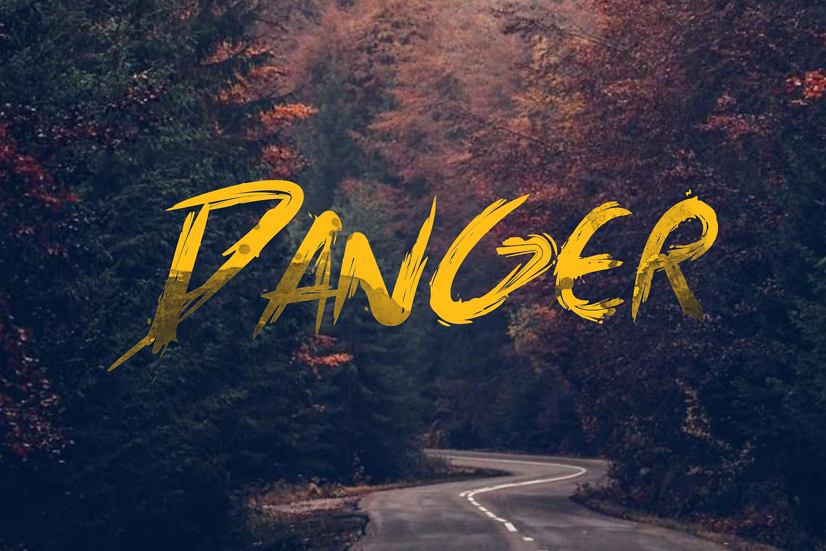 Banis Bush Font preview 3