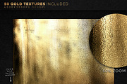 350 Gold & Metallic Textures, a Texture Graphic by Graphicdome (Thumbnail 8 of 46)