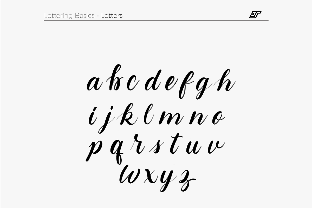 Lettering Basics Guide, a Brush Add-On by Power Symbols (Photo 5 of 6)