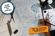 Comic Maker Toolkit, an Object Graphic by Serkworks Art Labs (Thumbnail 17 of 17)