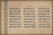 Ruins, a Slab Serif Font by Foundry73 (Thumbnail 4 of 6)