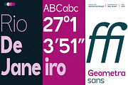 Geometra Sans, a Sans Serif Font by Slex Studio (Thumbnail 5 of 11)