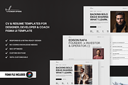 FounderSphere – Resume Figma UI Kit, an UI Kit Template by TNCFlow (Thumbnail 1 of 5)