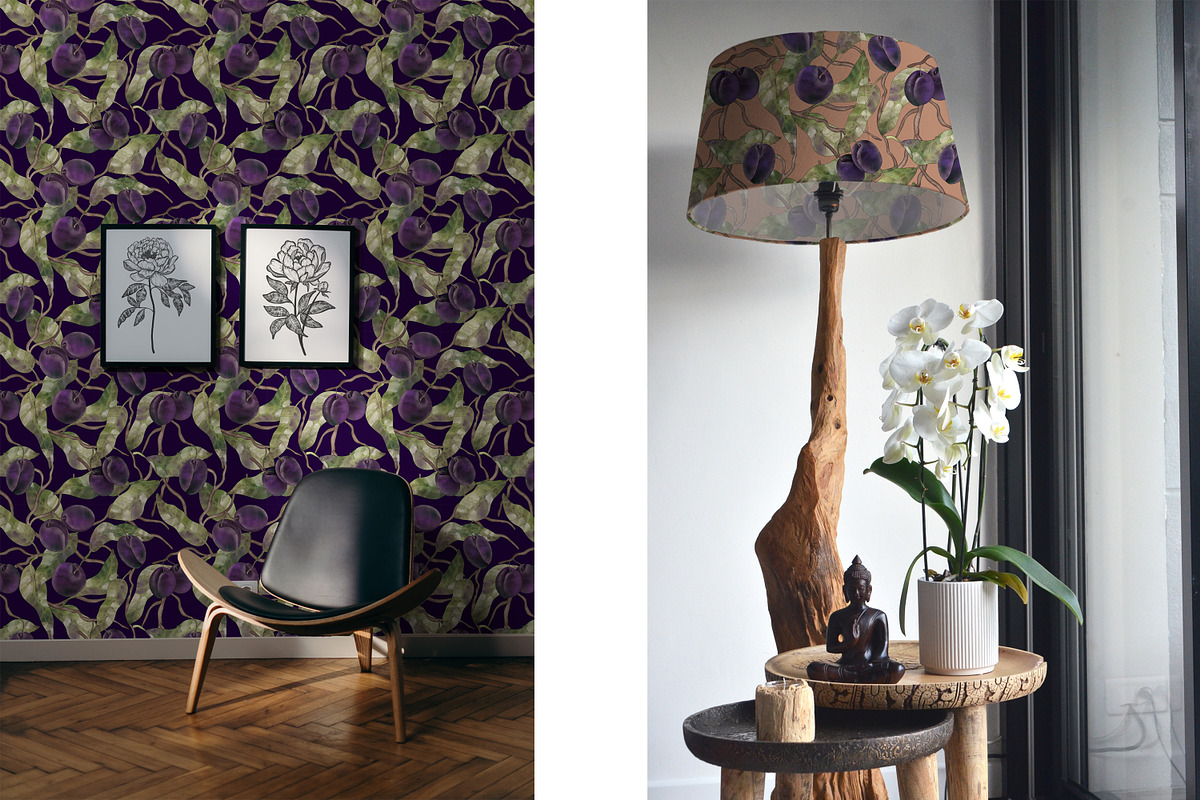 Plum Jam, a Decorative Illustration by Andre_Eva (Photo 4 of 7)
