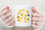 Golden Glitter Happy New Year Clipar, an Illustration by Sublimation Artist (Thumbnail 5 of 6)
