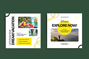 Travel Social Media Post Layout, a Social Media Template by ContestDesign (Thumbnail 6 of 6)