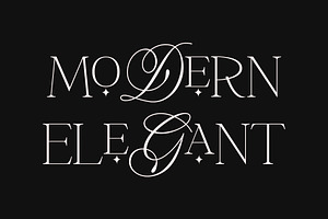 Elagern Modern Stylish Serif