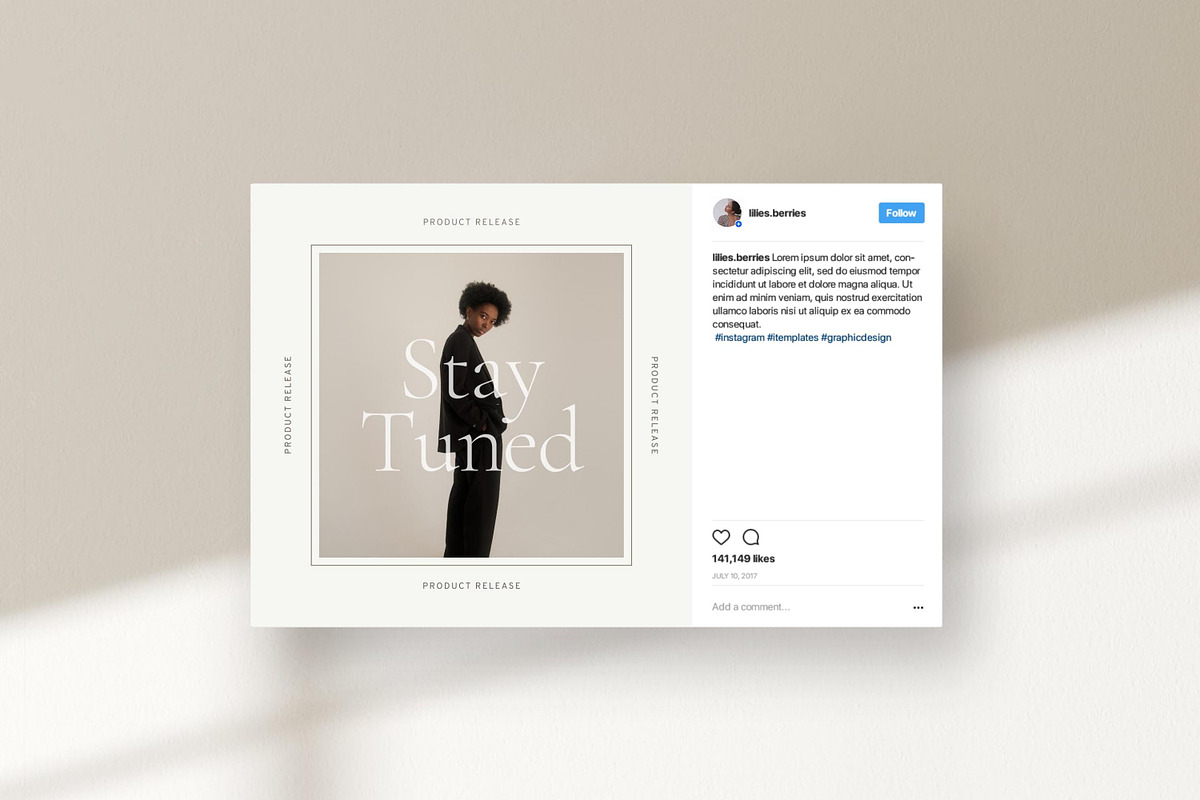 Luxury Aesthetic Instagram templates, a Social Media Template by LiliesandBerries (Photo 14 of 17)