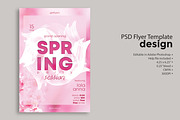 Spring Session Party PSD Flyer, a Flyer Template by Naim Selmani (Thumbnail 1 of 3)