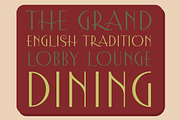 Afternoon Tea, a Font by Rocket Type (Thumbnail 2 of 5)