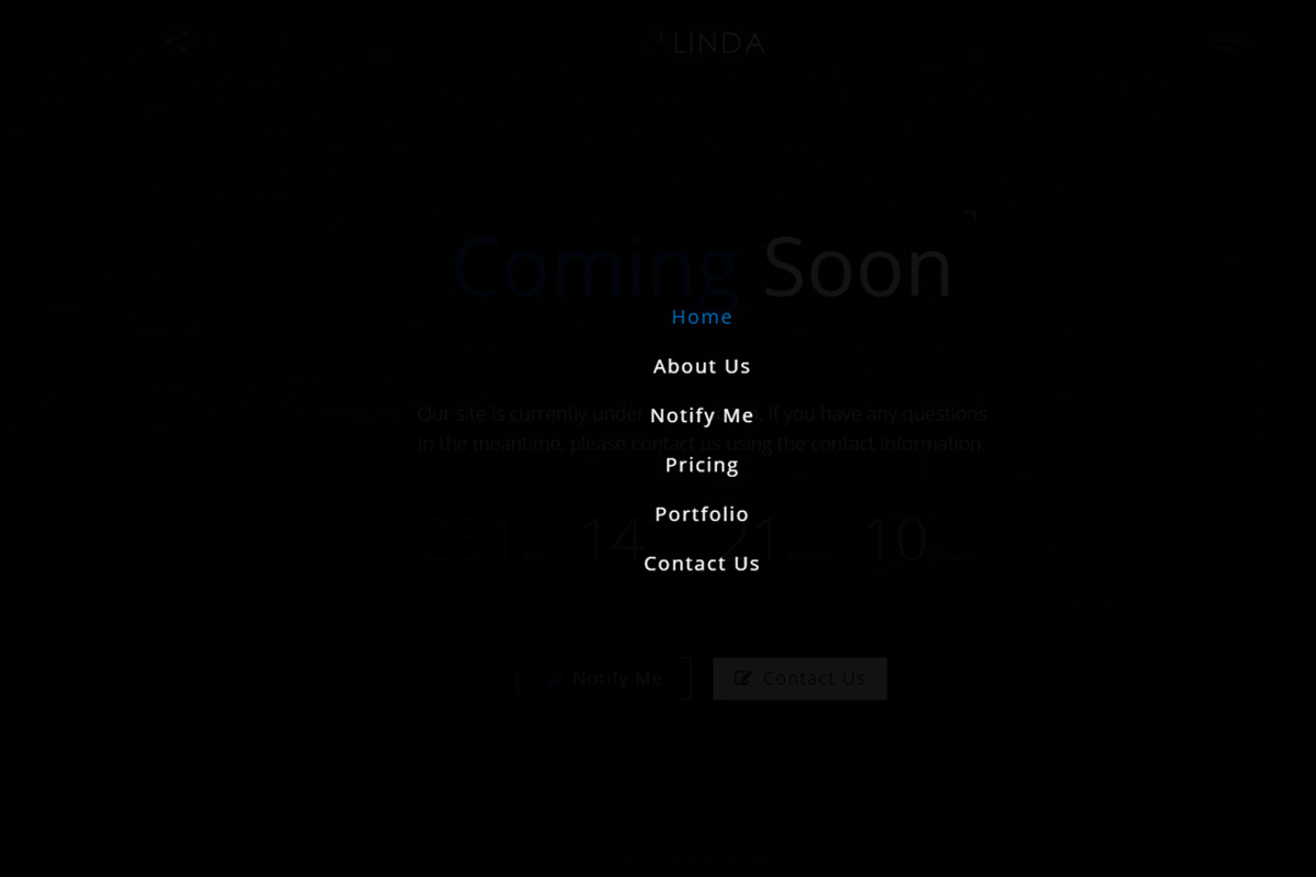 Linda - Coming Soon Template, a Bootstrap Template by next-item (Photo 3 of 6)