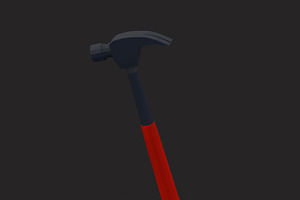 Low Poly Hammer V.1