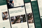 Coworking Space About Us Page, a Websites & App Template by SLAB! Design (Thumbnail 5 of 6)