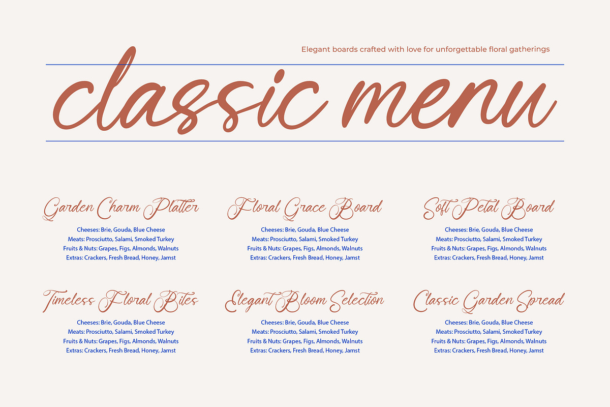 Bloomin Gflow Elegant Handwritten, a Script Font by AmorfaType (Photo 5 of 10)