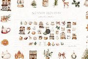 Scandinavian Christmas Holiday, a Seasonal Illustration by heyiamalice (Thumbnail 5 of 15)