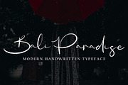 Bali Paradise, a Handwritten Font by pineungtype (Thumbnail 1 of 6)
