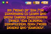 Leviathans - Decorative Gaming Font, a Font by Dhabee (Thumbnail 15 of 15)