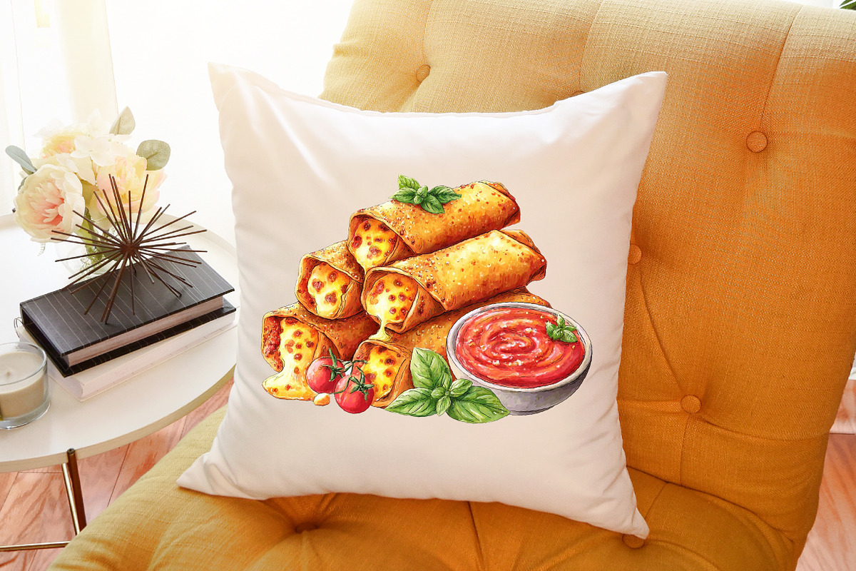 Fast Food Watercolor Clipart, an Illustration by Sublimation Artist (Photo 6 of 6)