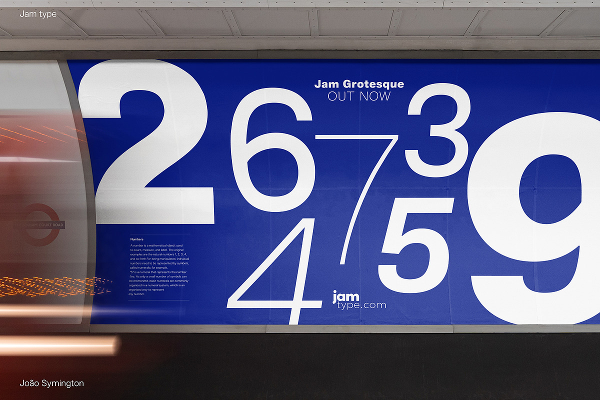 Jam Grotesque, a Font by JAM Type (Photo 15 of 16)